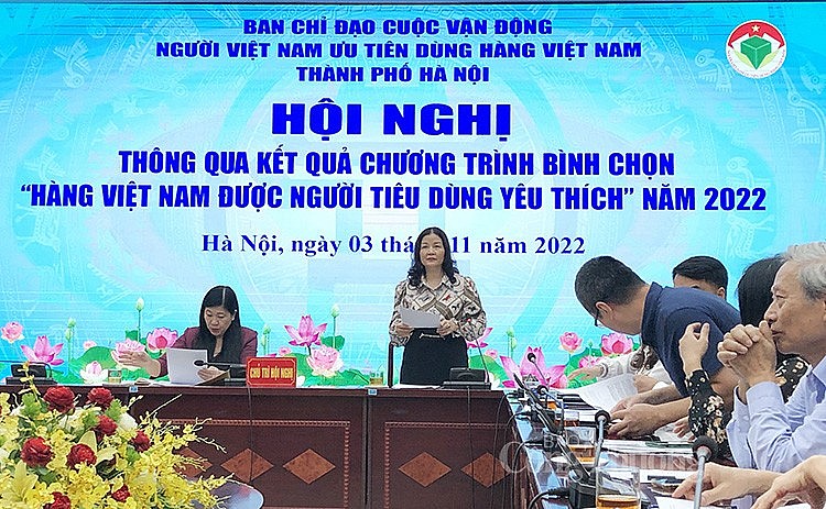 Nhiều sản phẩm hàng Việt Nam được bình chọn yêu thích